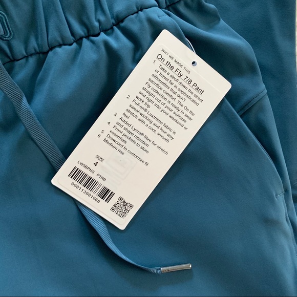 ❌SOLD❌Lululemon On the Fly 7/8 Pant *LUXTREME (6) - Picture 2 of 5